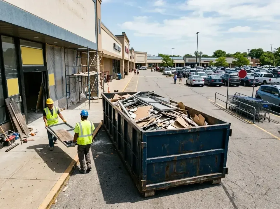 retail-store-renovation-debris-003 — frequently asked questions, Roll-off Dumpster Rentals in Grayslake, IL